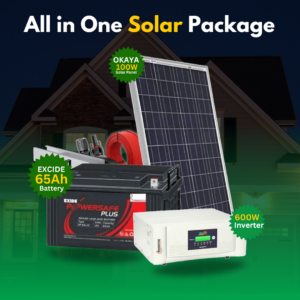 All-in-One Solar Power Backup System-Solar Off-Grid-600W